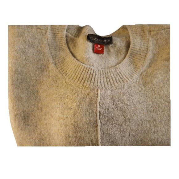 VINCE CAMUTO Cream Relaxed Fit Soft & Cozy Sweater Size XL - EUC - Picture 4 of 11